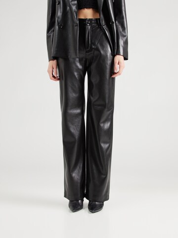 Loosefit Pantaloni 'Crossroad' di BOSS in nero: frontale