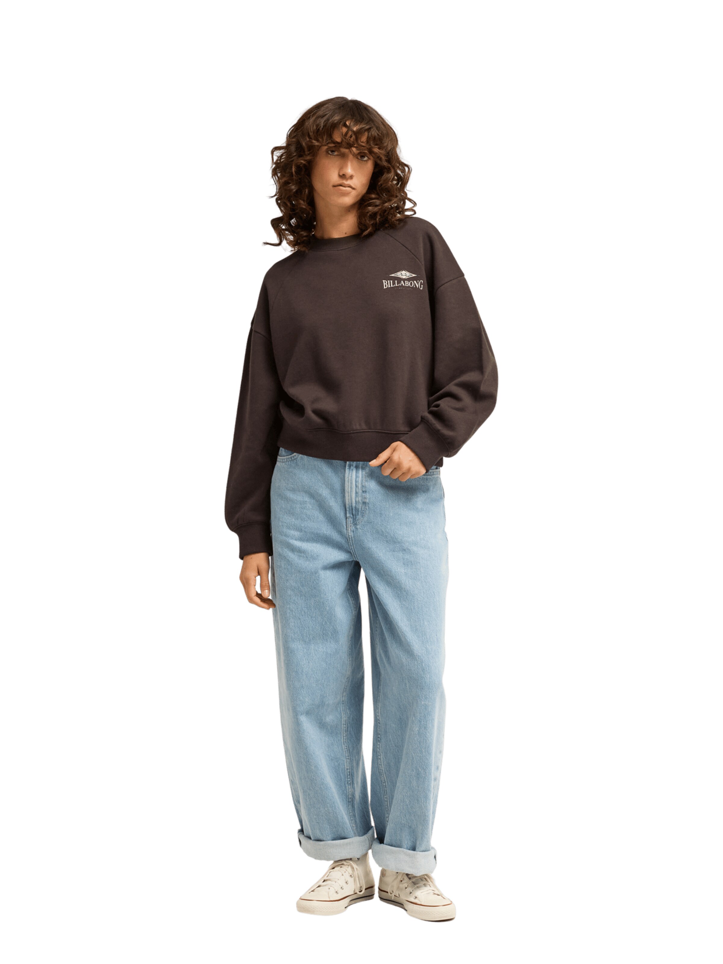BILLABONG Sweatshirt 'Heritage' in Black