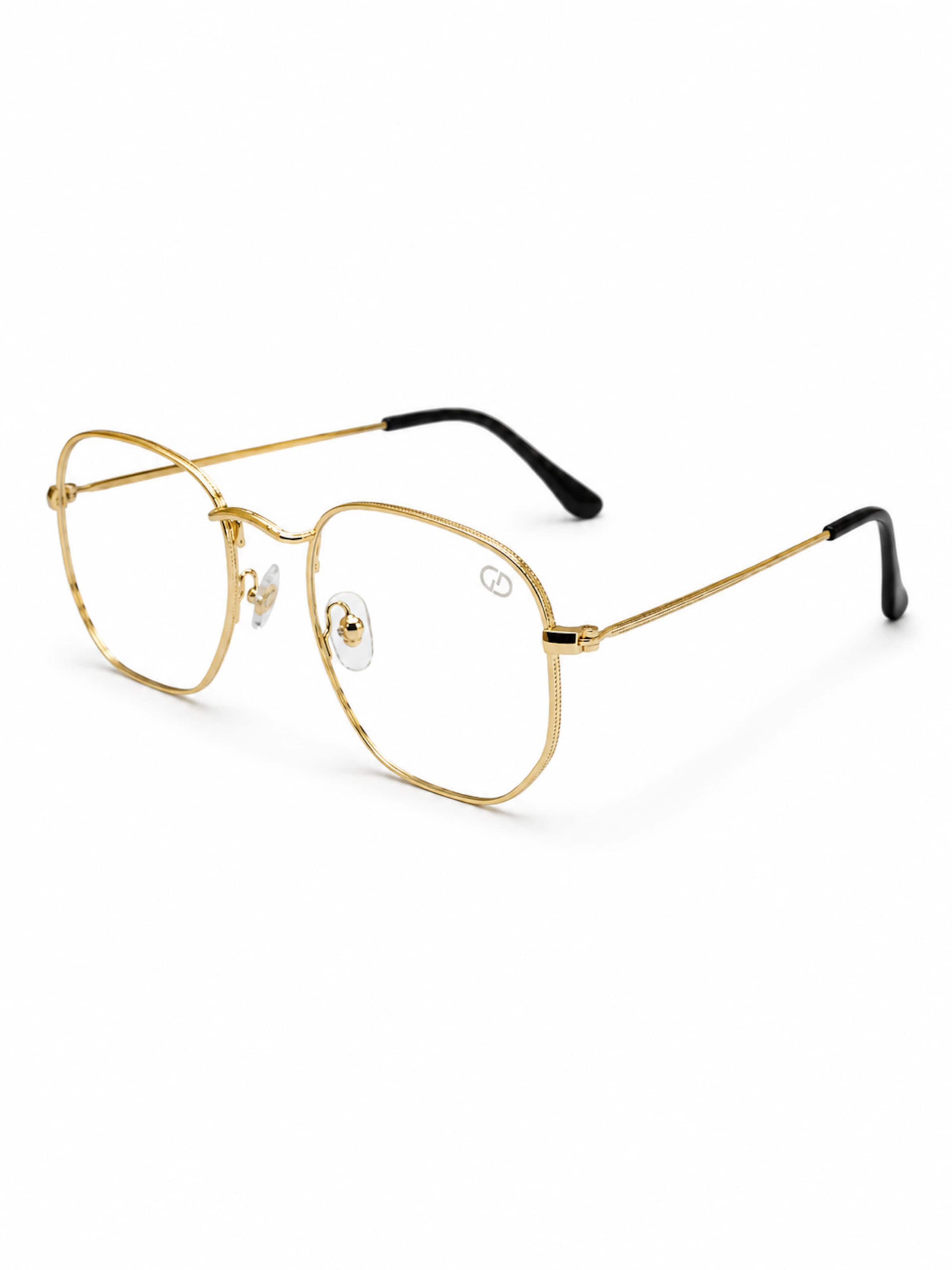 Gianni Kavanagh Lunettes de soleil 'Solenor' en One Size en or, Vue avec produit