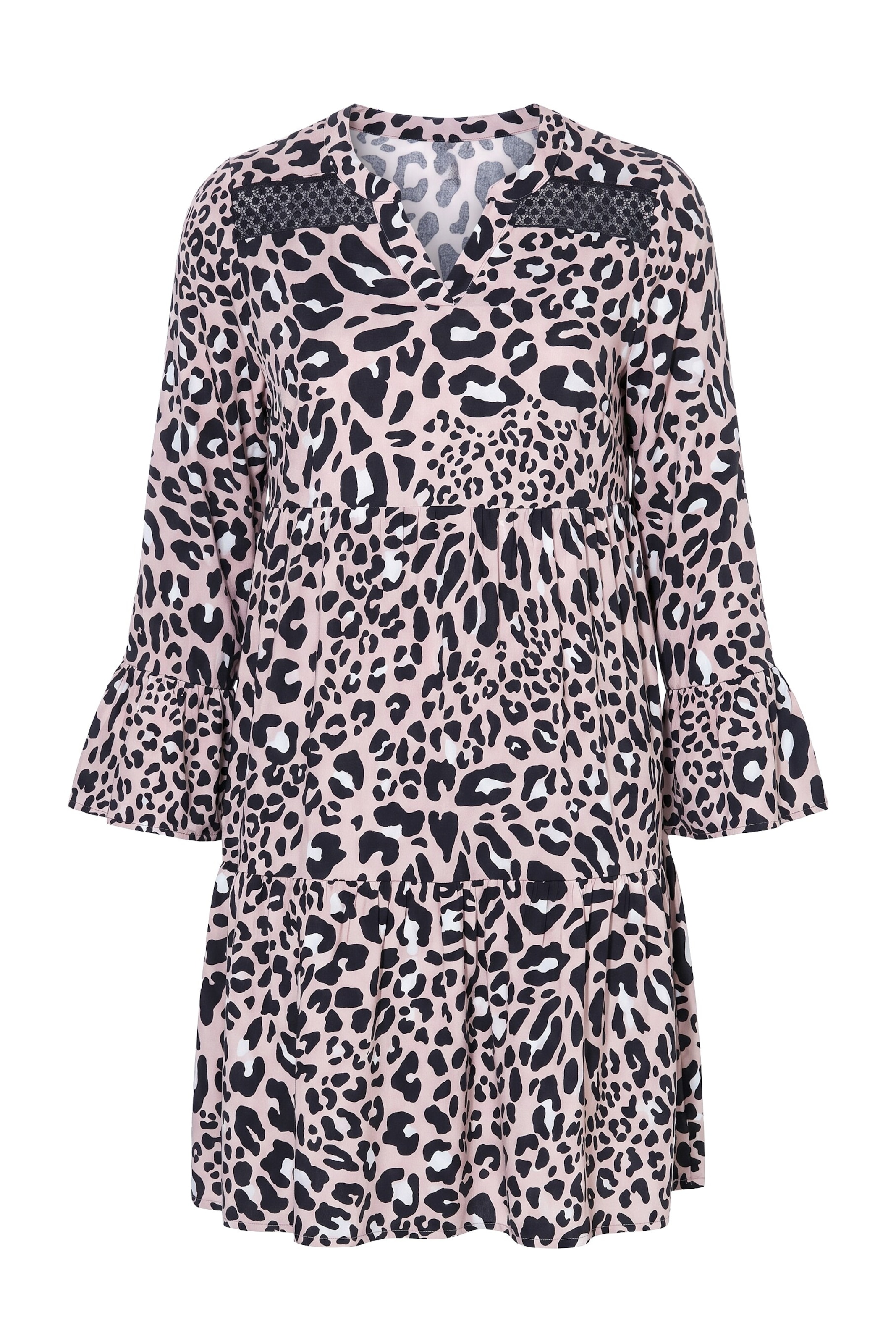 Angel of Style Dress in Grey: front
