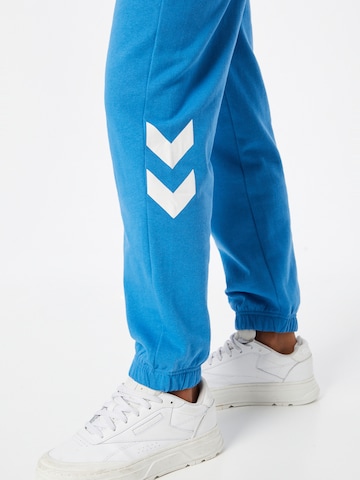 Hummel Tapered Sports trousers in Blue