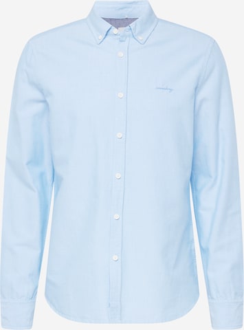 Regular fit Camicia 'CASPER' di MUSTANG in blu: frontale