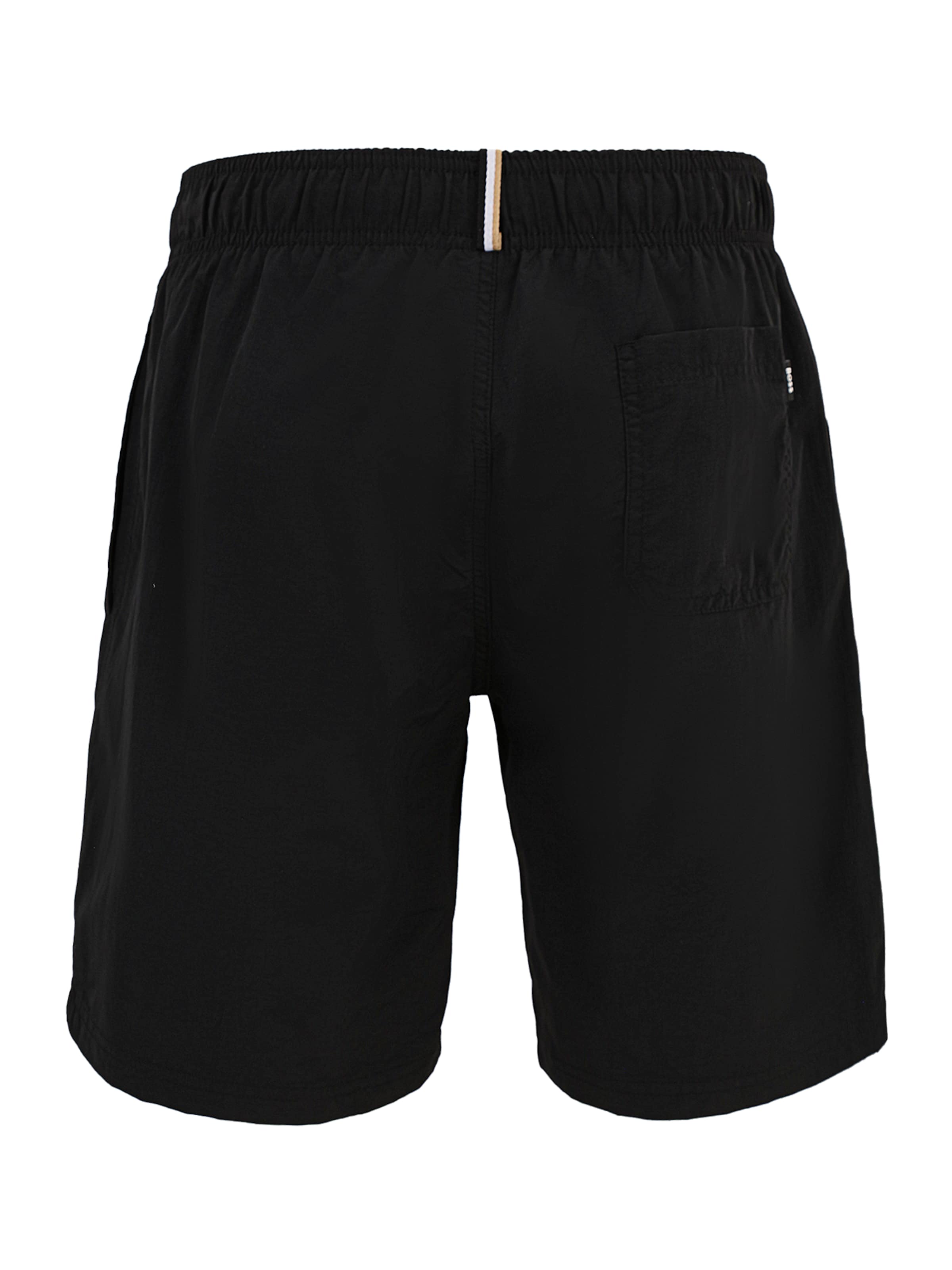 BOSS Plavecké šortky 'Whale' - Čierna