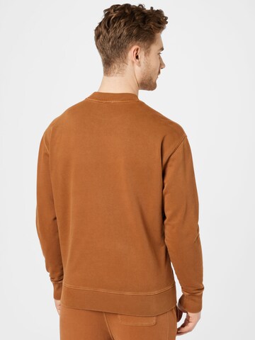 BOSS Sweatshirt 'WEFADE' in Braun