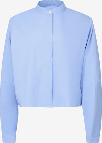 Chemisier usha WHITE LABEL en bleu : devant