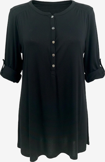 Shape Of You Bluse in M in schwarz, Produktansicht