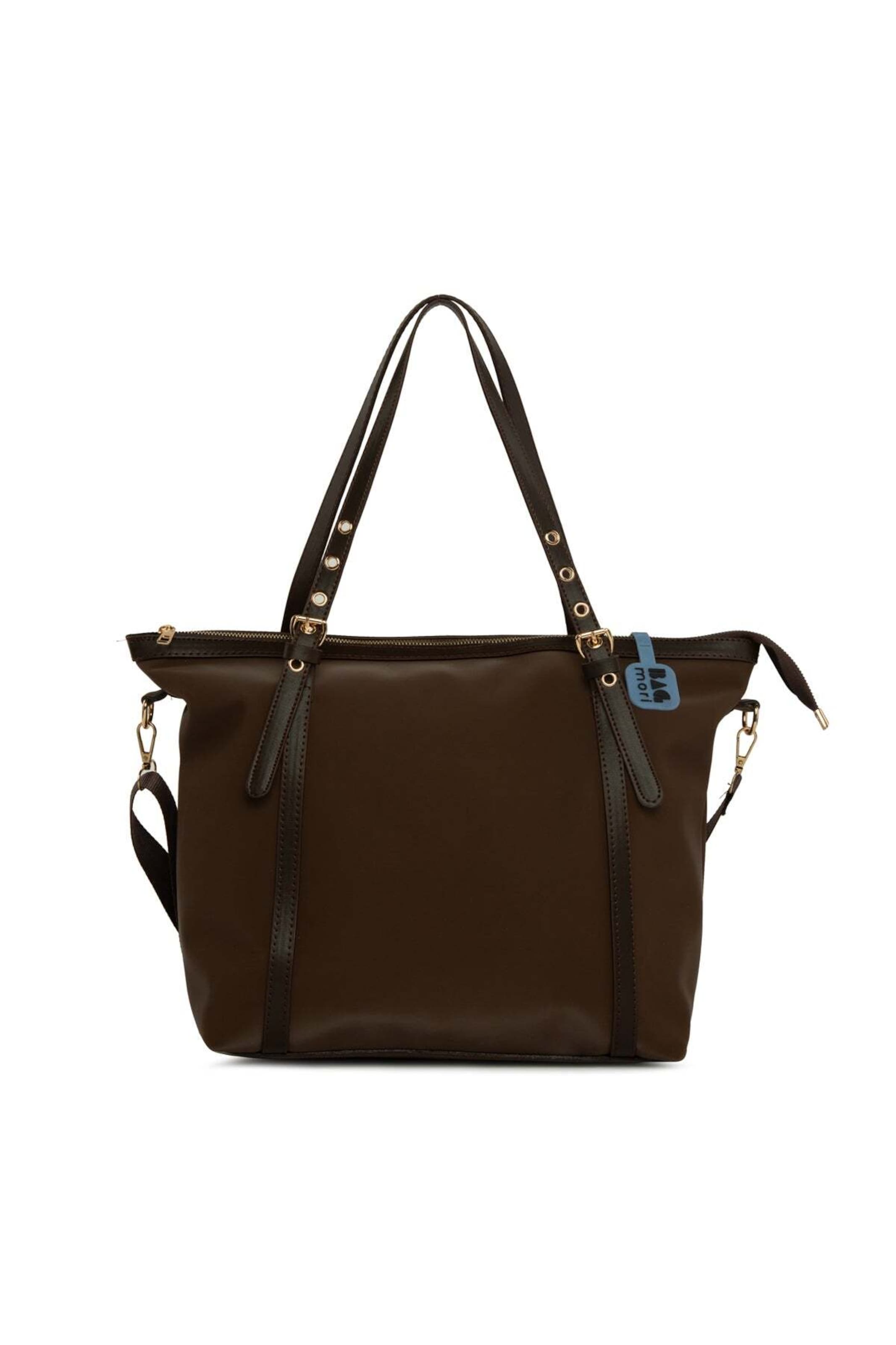 Plase de cumpărături Bagmori pe maro închis, Vizualizare produs