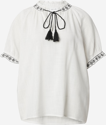 VILA - Blusa 'VISUKI' en blanco: frente