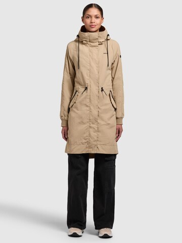 khujo Between-seasons coat 'Silica2' in Brown