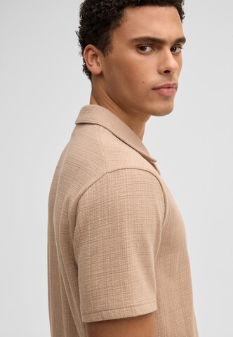 STRELLSON Regular fit Zakelijk overhemd ' Filip ' in Beige