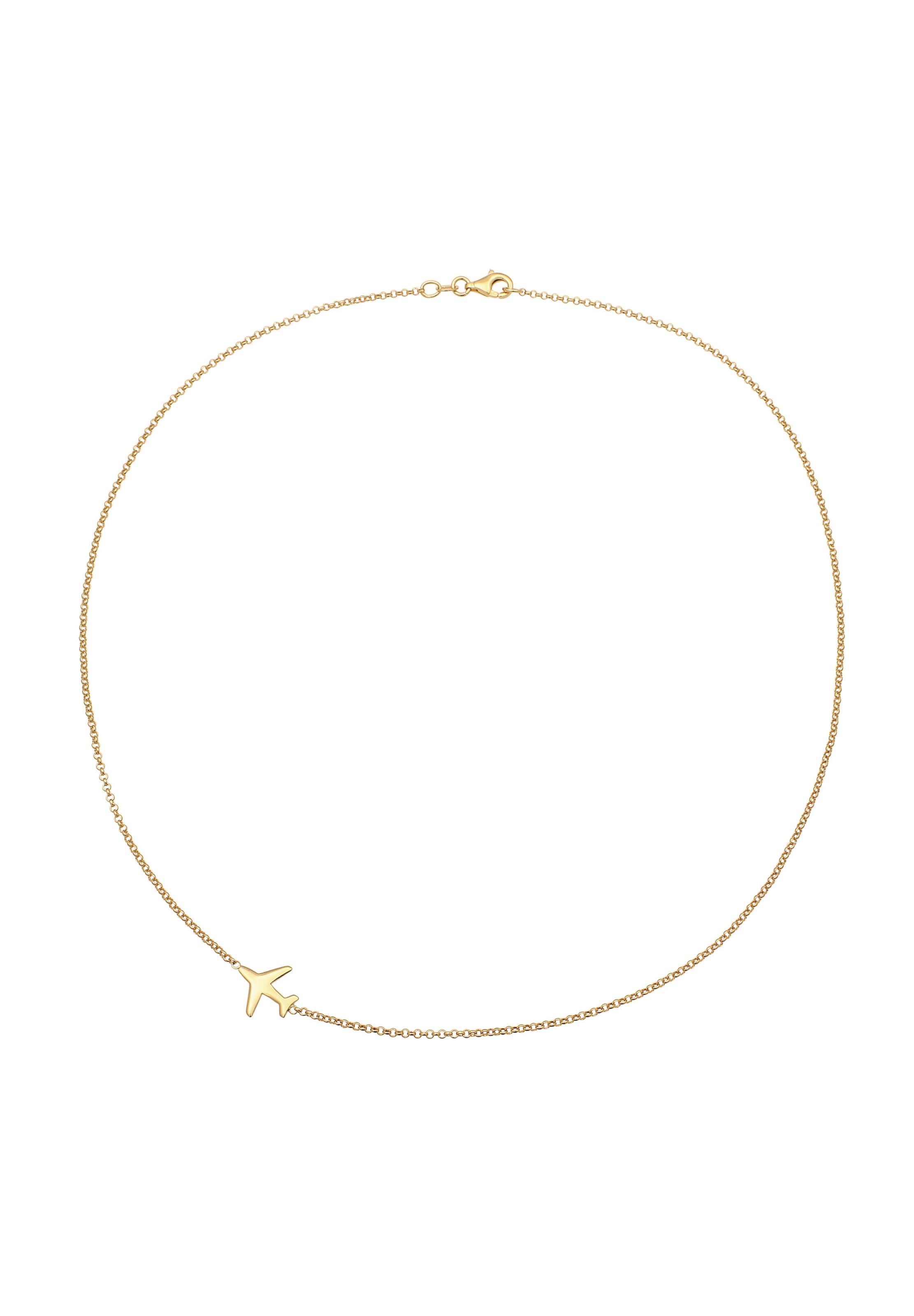 Chaîne ELLI en or : devant