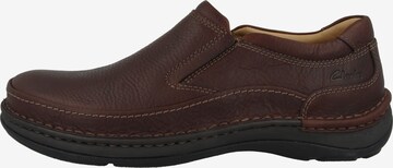 CLARKS Classic Flats ' Nature Easy ' in Brown: front