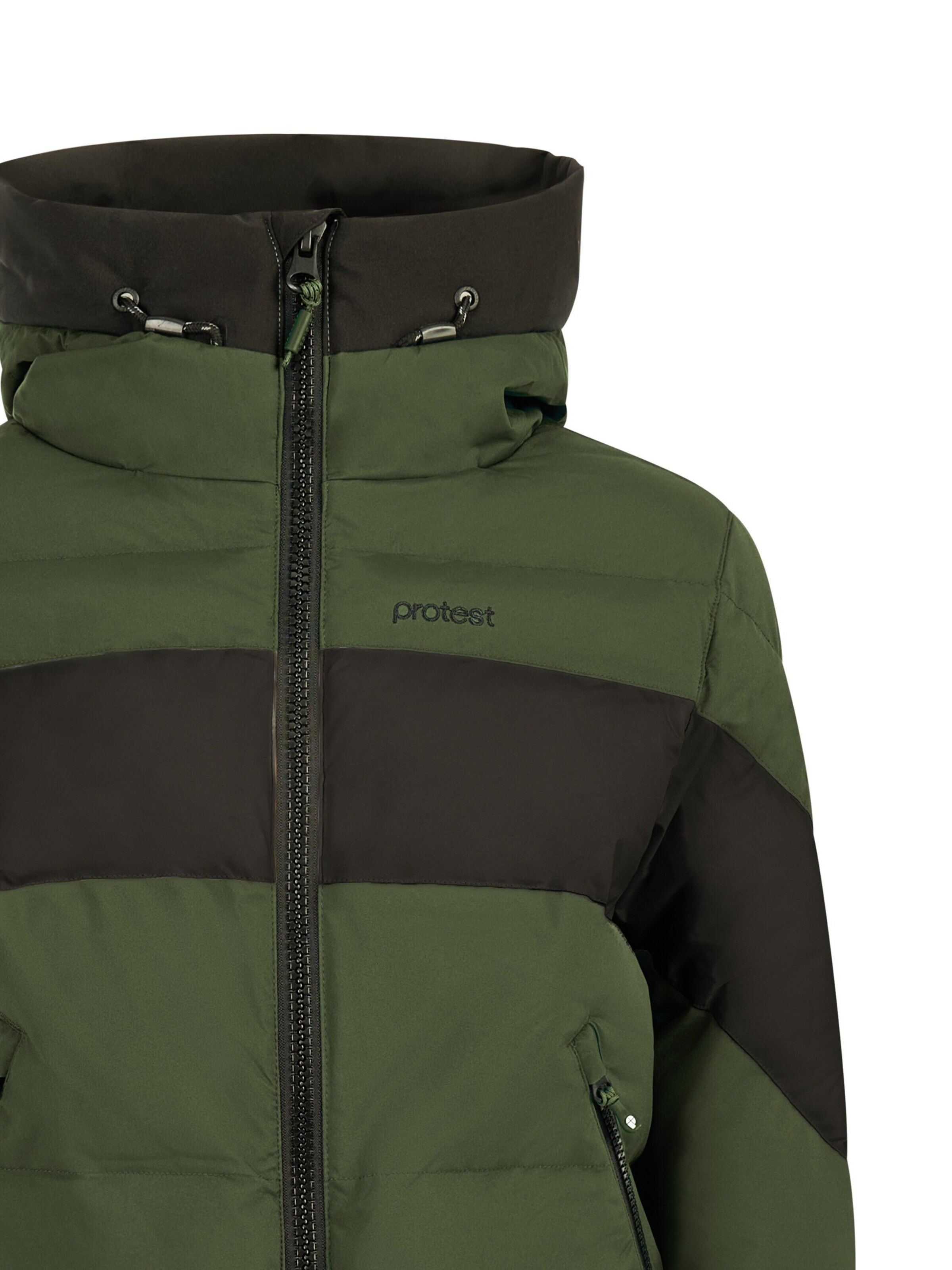 PROTEST Athletic Jacket 'PRTMilla JR' in Green