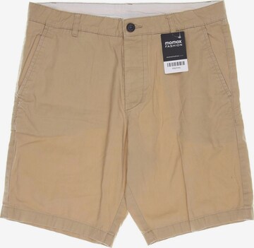 H&M Shorts in 30 in Beige: front