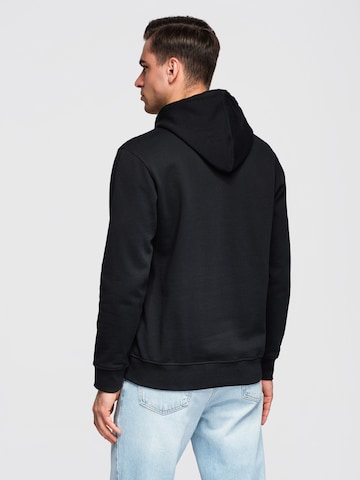 Sweat-shirt Ombre en noir