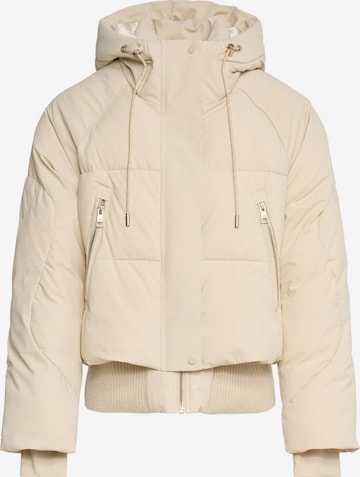 Salsa Jeans Winterjas in Beige: voorkant