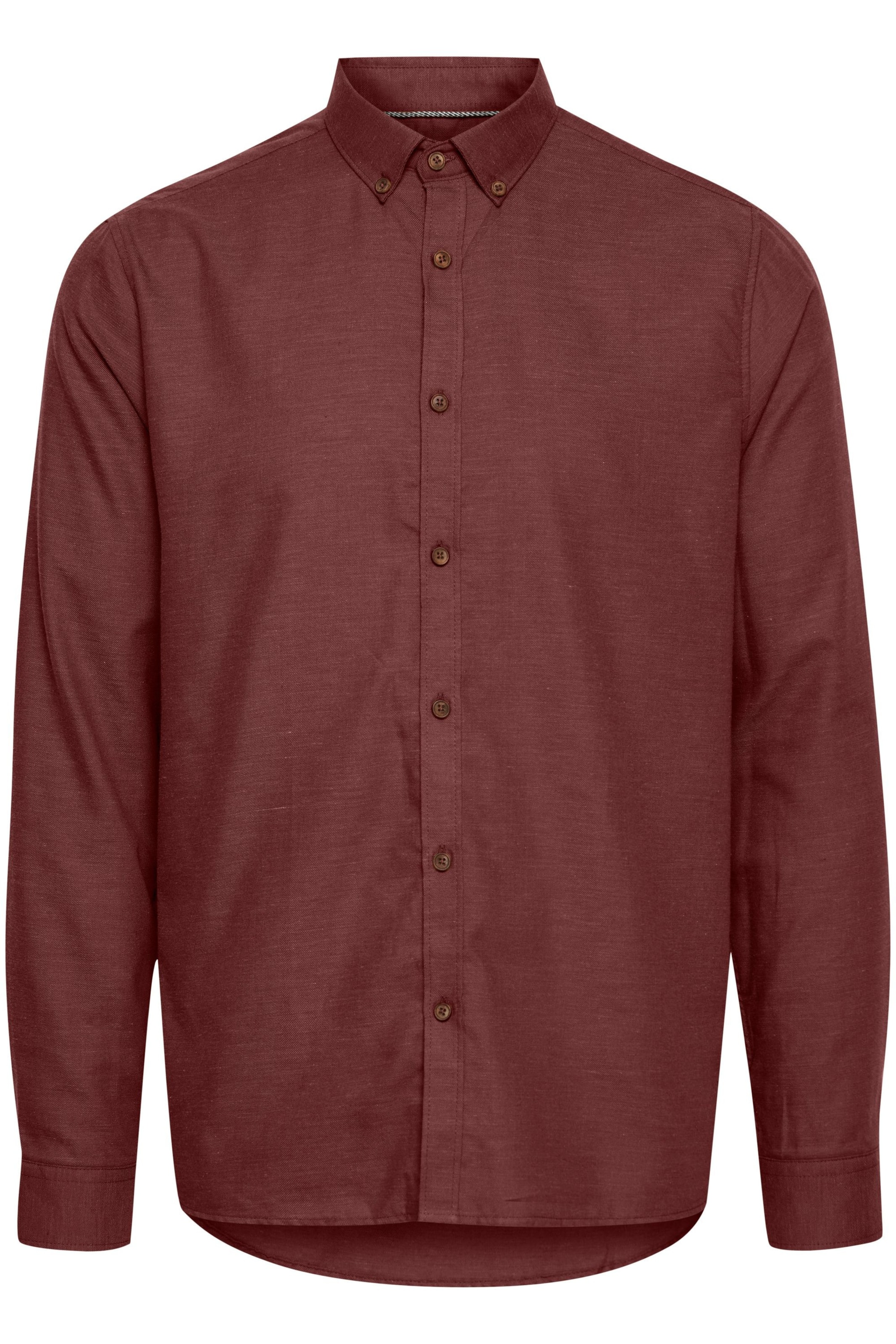 !Solid Button Up Shirt 'Pete' in Brown: front