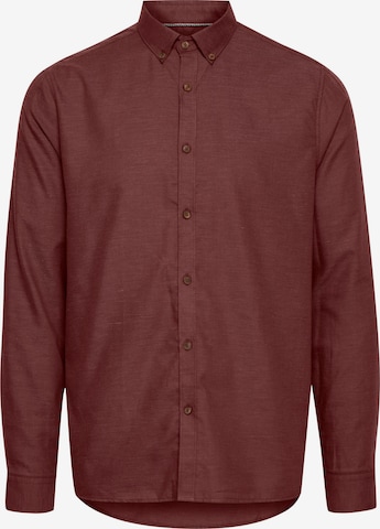 !Solid Regular fit Button Up Shirt 'Pete' in Brown: front