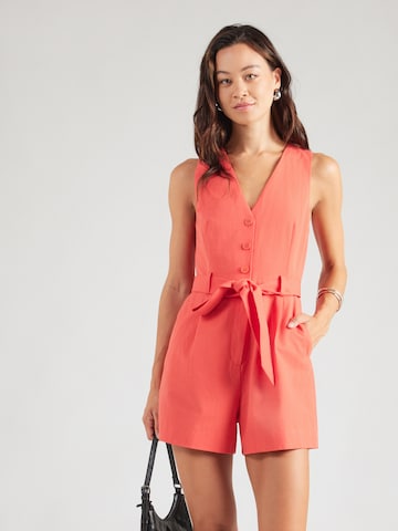 & Other Stories Jumpsuit in Rood: voorkant