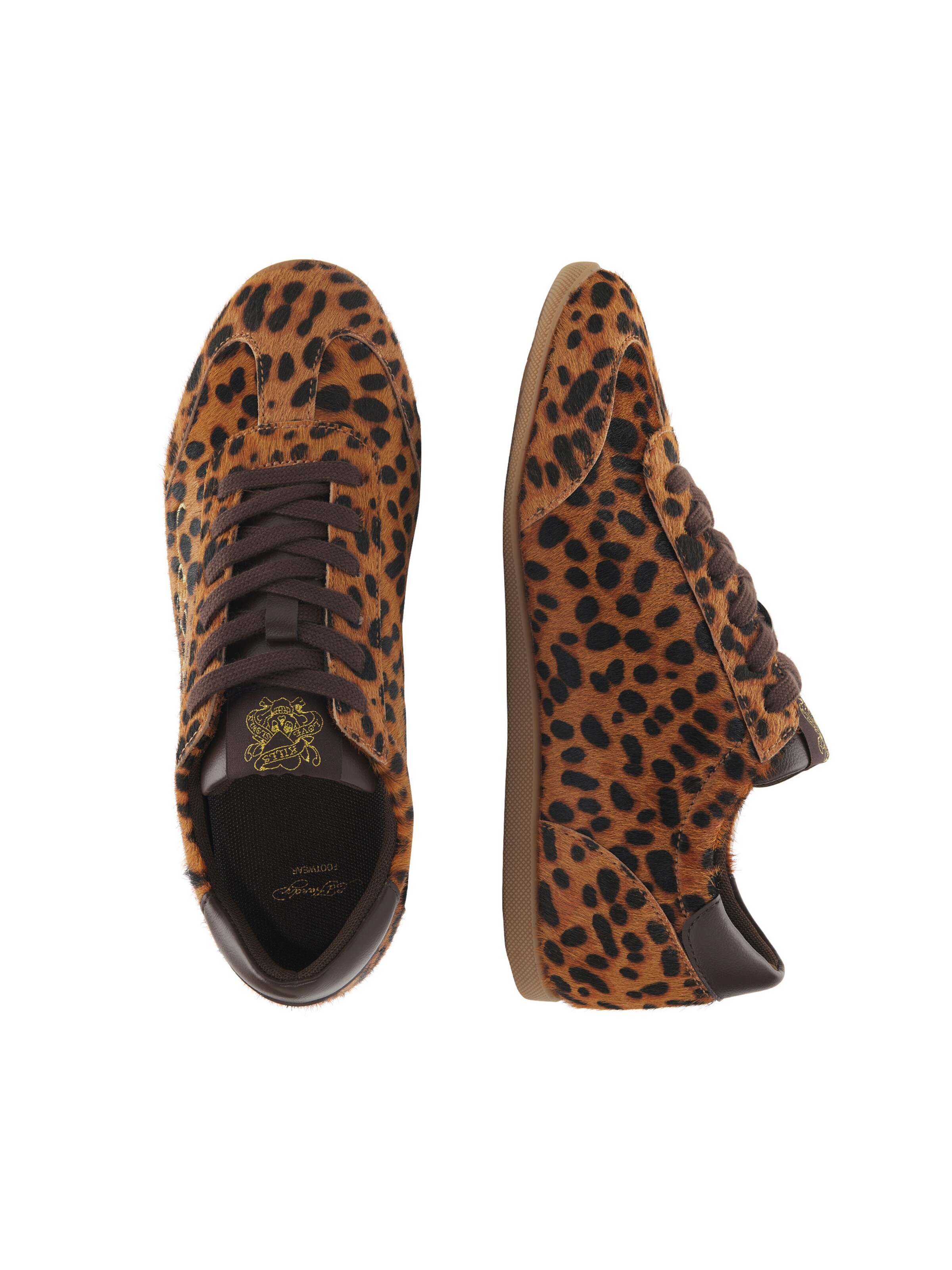 Ed Hardy Sneakersy niskie w kolorze brązowy