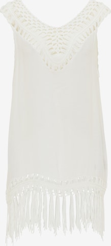 Top di IZIA in bianco: frontale