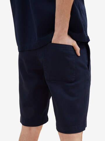 TOM TAILOR DENIM Regular Broek in Blauw