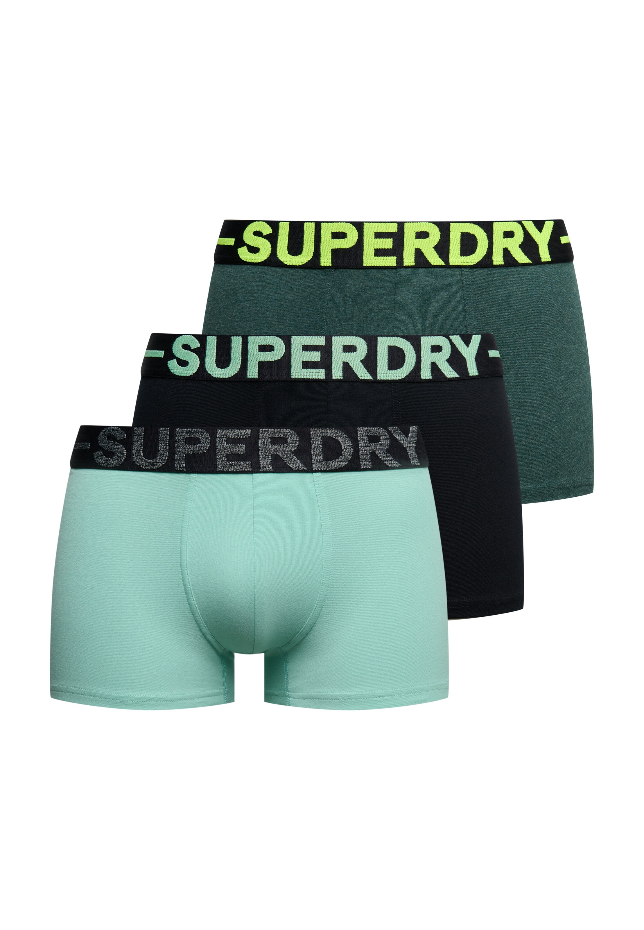 Superdry & Co Boxer shorts in Green: front