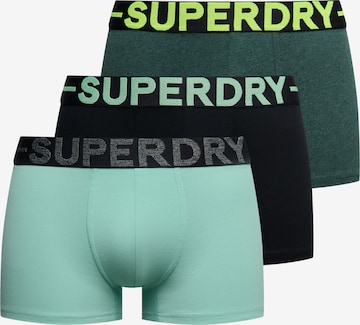 Superdry & Co Boxer shorts in Green: front