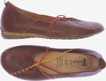 THINK! Ballerina 41 in Braun: Vorderseite