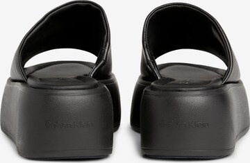 Calvin Klein Pantolette in Schwarz