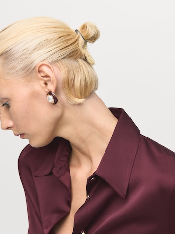 MANGO Blouse 'IDEALE' in Rood