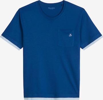 T-Shirt ' Mix N Match ' Marc O'Polo en bleu : devant