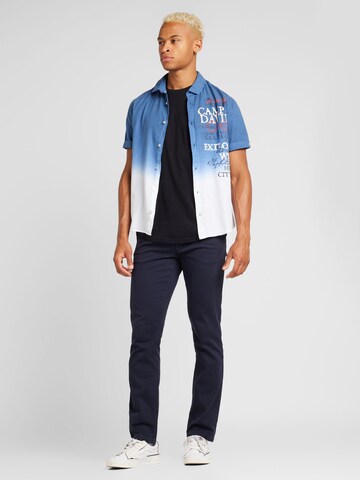 QS T-Shirt in Schwarz