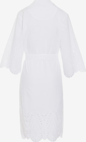 ESSENZA Dressing Gown 'Sarai Tilia' in White