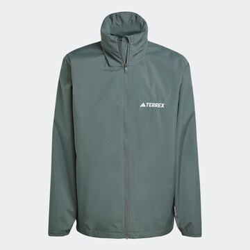 ADIDAS TERREX Outdoor jacket in Grey: front