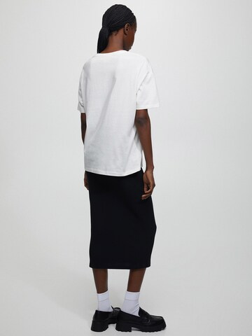 Pull&Bear Tričko – bílá