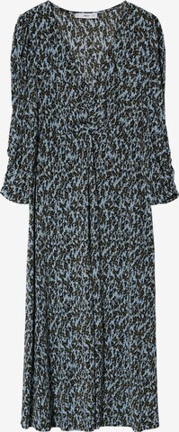 MANGO Sukienka 'Pomelo' w kolorze niebieski: przód