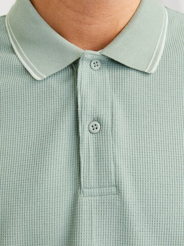 JACK & JONES Shirt 'JJEAUSTIN POLO ui' in Groen