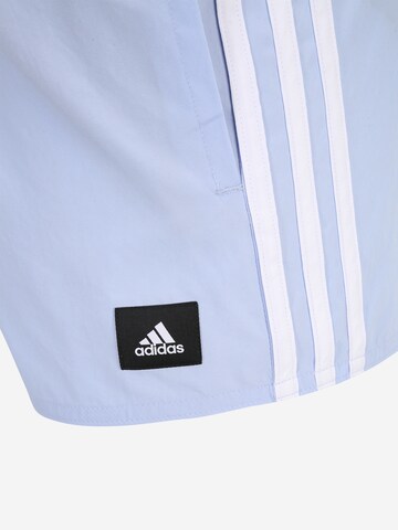ADIDAS SPORTSWEAR Športne kopalne hlače '3-Stripes Clx Very-Short-' | modra barva