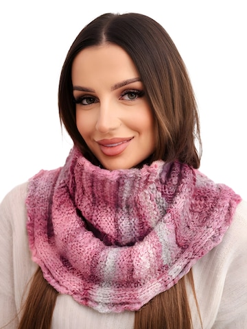 Lumera Szalik komin w kolorze różowy