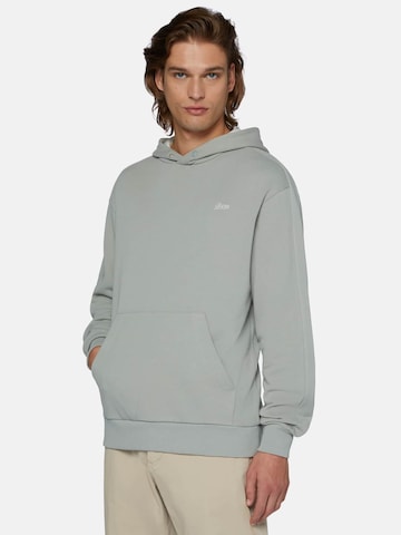 Sweat-shirt Boggi Milano en gris : devant