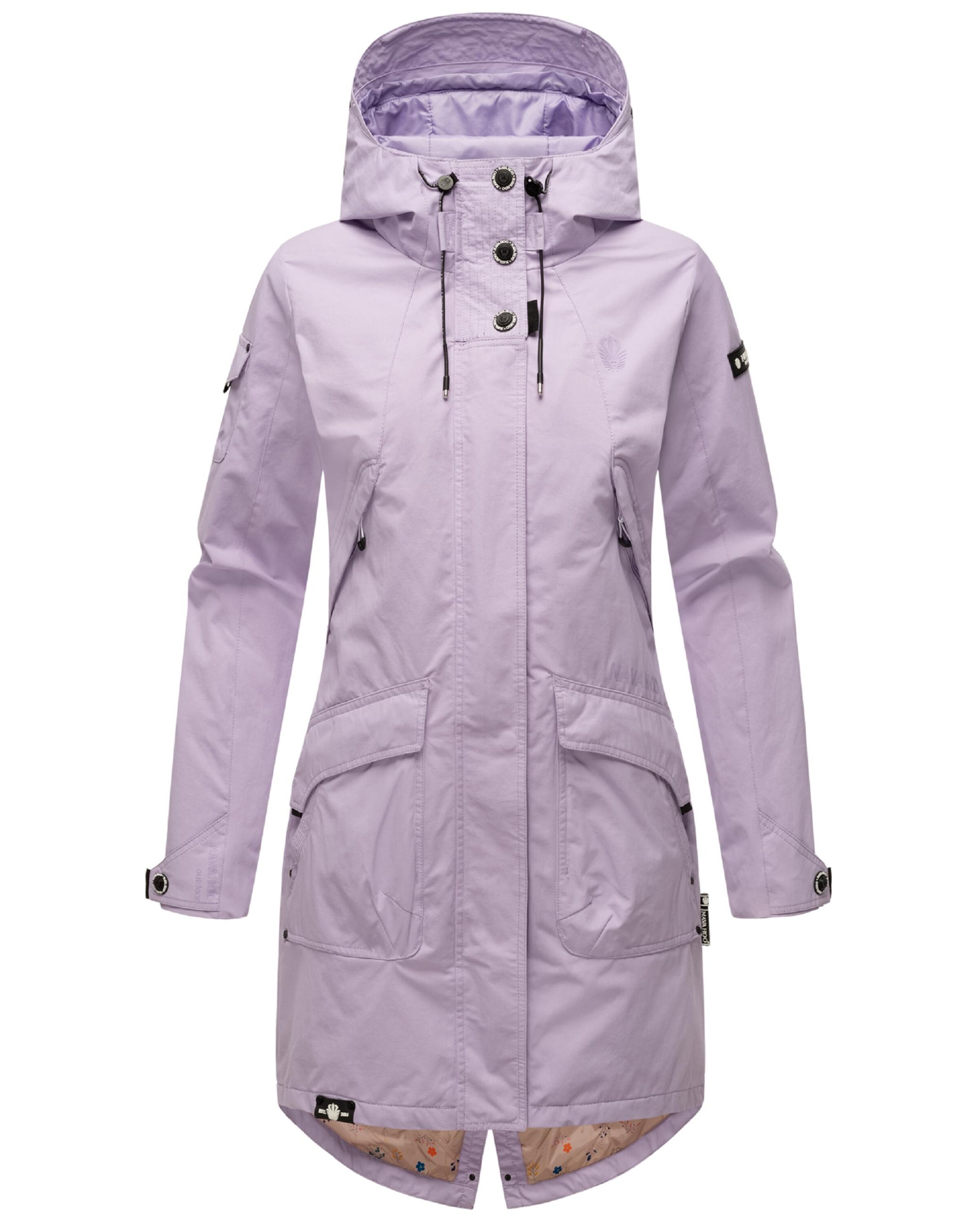 Veste fonctionnelle 'Pfefferschote' NAVAHOO en violet : devant