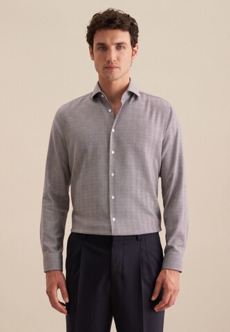SEIDENSTICKER Slim Fit Businesshemd 'Smart Classics' in Lila: Vorderseite