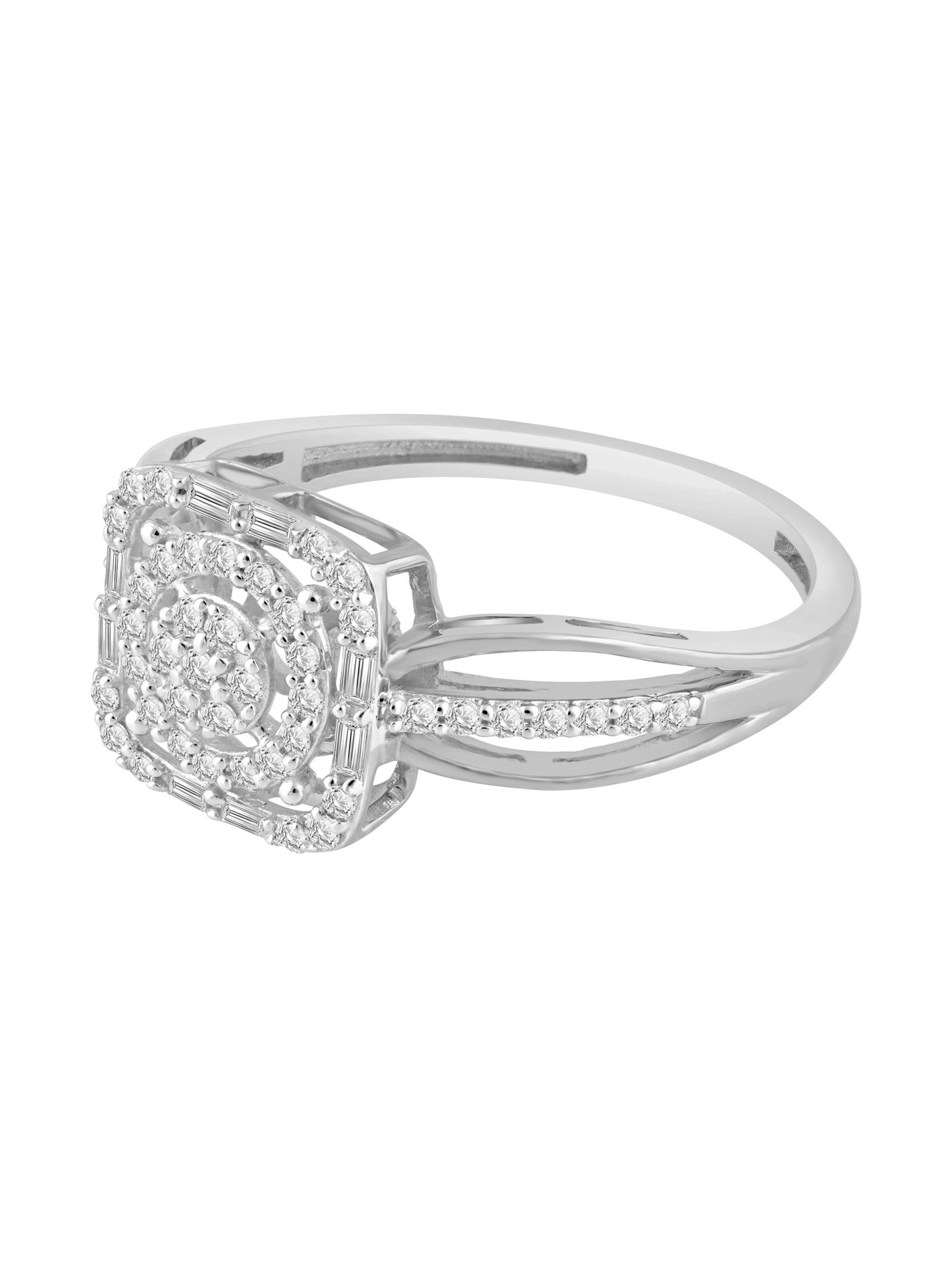 Diamant Exquis Ring in Silver