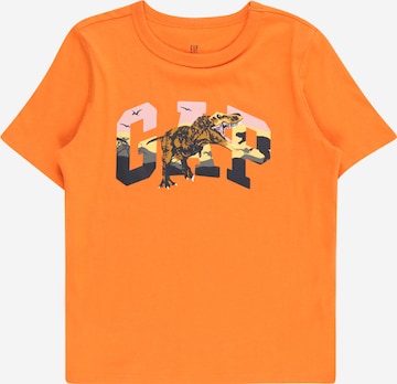 T-Shirt GAP en orange : devant