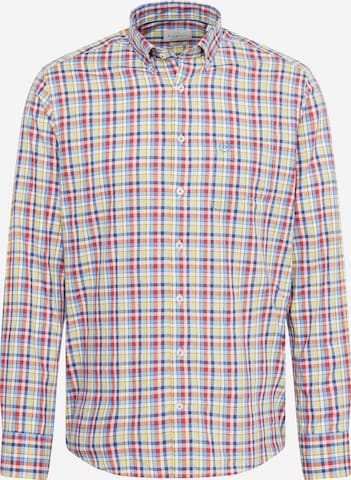 bugatti Regular fit Overhemd in Gemengde kleuren: voorkant
