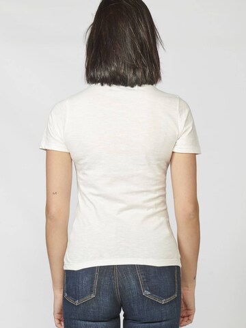 KOROSHI T-Shirt in Weiß