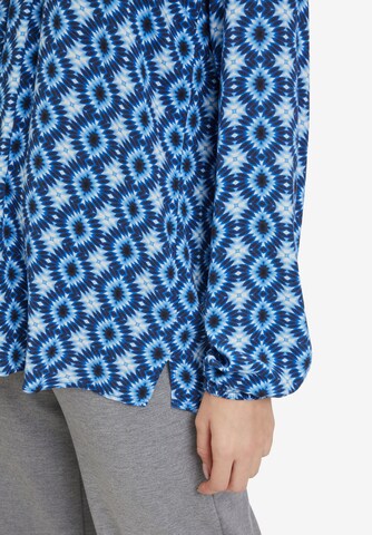 Cartoon Blouse in Blauw