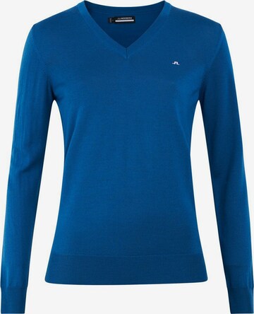 J.Lindeberg Athletic Sweater 'Amaya' in Blue: front