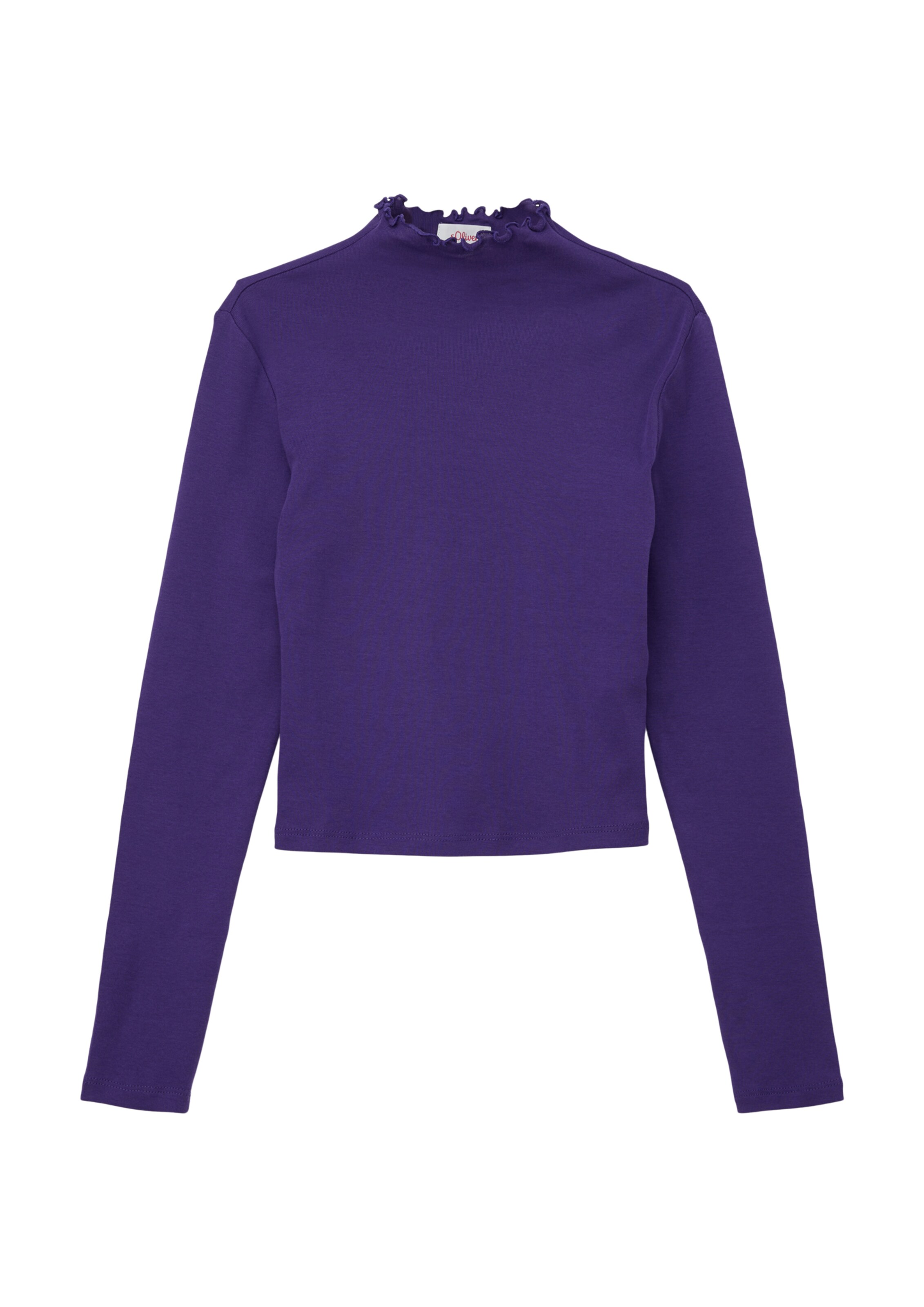 s.Oliver Shirt in Lila: Vorderseite